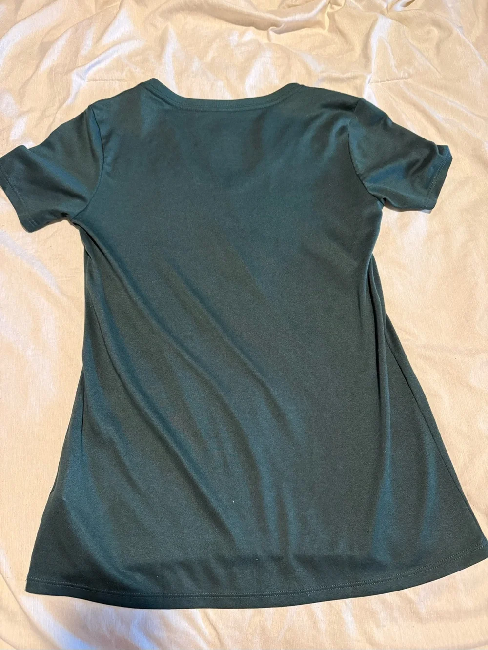 Nike Women's Oakland A's V-Neck Tee - Green & Yellow